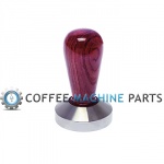 58mm Wooden and Stainless Steel Flat Tamper